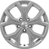 Khomen Wheels KHW1710 (Coolray) F-Silver 6.5x17/5x114.3 ET45 D54.1