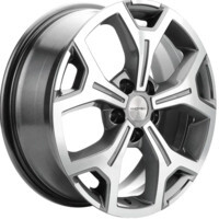 Khomen Wheels KHW1710 (Coolray) Gray-FP