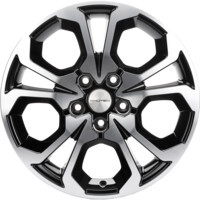 Khomen Wheels KHW1711 (Arkana/Kaptur) Black-FP