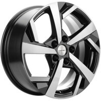 Khomen Wheels KHW1712 (Besturn X40) Black-FP 7x17/5x114.3 ET40 D57.1