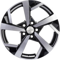 Khomen Wheels KHW1712 (CX-5/i40/X-Trail) Black-FP 7x17/5x114.3 ET45 D67.1