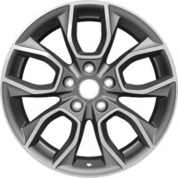 Khomen Wheels KHW1713 (Kia K5) Gray-FP