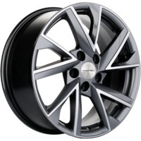 Khomen Wheels KHW1714 (Evolute i-Joy) Gray-FP 7x17/5x110 ET40 D67.1