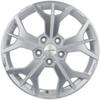 Khomen Wheels KHW1715 (Kodiaq/Tiguan) F-Silver-FP