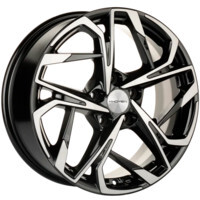 Khomen Wheels KHW1716 (Jac/Москвич 3) Black-FP