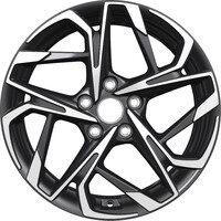 Khomen Wheels KHW1716 (Tucson) Black-FP