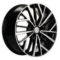 Khomen Wheels KHW1717 (CX-5/i40/X-Trail) Black-FP 7x17/5x114.3 ET45 D67.1