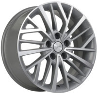 Khomen Wheels KHW1717 (CX-5/i40/X-Trail) F-Silver-FP 7x17/5x114.3 ET45 D67.1