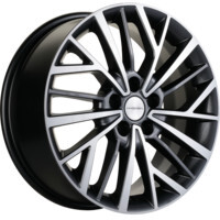 Khomen Wheels KHW1717 (Karoq/Octavia/Passat/Tiguan) Gray-FP