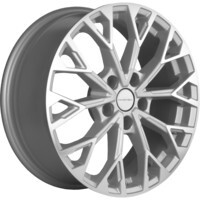 Khomen Wheels KHW1718 (ASX) F-Silver-FP 7x17/5x114.3 ET46 D67.1