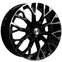 Khomen Wheels KHW1718 (Chery Tiggo 8) Black-FP 7x17/5x108 ET45 D60.1