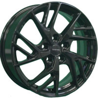 Khomen Wheels KHW1722 (Coolray) Black 6.5x17/5x114.3 ET45 D54.1