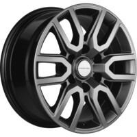 Khomen Wheels KHW1723 (Hyundai H-1/Staria) Gray 8x17/6x139.7 ET50 D92.5