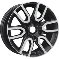 Khomen Wheels KHW1723 (Mazda BT50) Black-FP