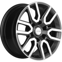Khomen Wheels KHW1723 (Pajero) Gray-FP 8x17/6x139.7 ET46 D67.1