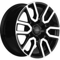 Khomen Wheels KHW1723 (Tank 300) Black-FP 8x17/6x139.7 ET36 D100.1