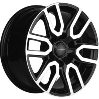 Khomen Wheels KHW1723 (Toyota LC Prado/Lexus GX) Black-FP