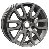 Khomen Wheels KHW1723 (Toyota LC Prado/Lexus GX) Gray 8x17/6x139.7 ET25 D106.1