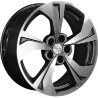 Khomen Wheels KHW1724 (Jac/Москвич 3) Gray-FP
