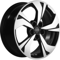 Khomen Wheels KHW1724 (Nissan Juke) Black-FP