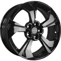 Khomen Wheels KHW1724 (Nissan Juke) Black