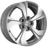 Khomen Wheels KHW1724 (Qashqai) F-Silver-FP