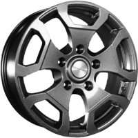 Khomen Wheels KHW1725 (Niva 4x4) Gray 6.5x17/5x139.7 ET35 D98.5