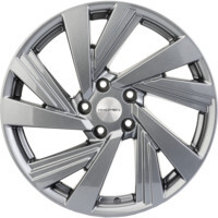 Khomen Wheels KHW1801 (Murano) Gray 7.5x18/5x114.3 ET50 D66.1