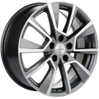 Khomen Wheels KHW1802 (Chery Tiggo) Gray-FP