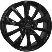 Khomen Wheels KHW1802 (Coolray) Black 7x18/5x114.3 ET50 D54.1