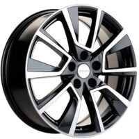 Khomen Wheels KHW1802 (Dargo/Jolion) Black-FP 7x18/5x114.3 ET37 D66.5