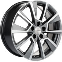 Khomen Wheels KHW1802 (Dargo/Jolion) Gray-FP 7x18/5x114.3 ET37 D66.5