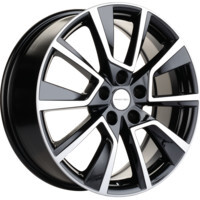 Khomen Wheels KHW1802 (OMODA C5) Black-FP 7x18/5x108 ET33 D60.1