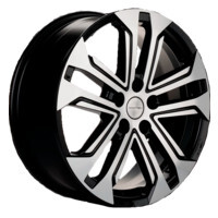 Khomen Wheels KHW1803 (Chery Tiggo) Black-FP