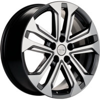 Khomen Wheels KHW1803 (Haval F7/F7x) Gray-FP 7x18/5x114.3 ET40 D64.1