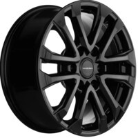 Khomen Wheels KHW1805 (Mazda BT50) Black 7.5x18/6x139.7 ET45 D93.1