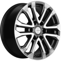 Khomen Wheels KHW1805 (Pajero) Gray-FP 7.5x18/6x139.7 ET46 D67.1