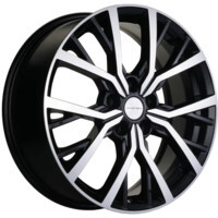Khomen Wheels KHW1806 (Changan/Geely/Lexus/Suzuki/Toyota) Black-FP 7x18/5x114.3 ET45 D60.1