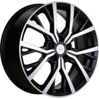 Khomen Wheels KHW1806 (Haval Dargo) Black-FP 7x18/5x114.3 ET40 D66.5