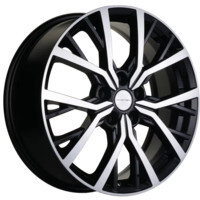 Khomen Wheels KHW1806 (Outlander) Black-FP 7x18/5x114.3 ET38 D67.1