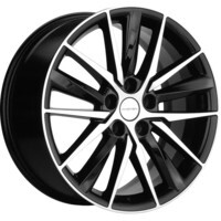 Khomen Wheels KHW1807 (A6/Q5) Black-FP 8x18/5x112 ET39 D66.6