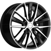 Khomen Wheels KHW1807 (Geely Atlas/Atlas Pro/Lifan Myway) Black-FP 8x18/5x114.3 ET45 D60.1