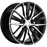 Khomen Wheels KHW1807 (Mazda CX-9) Black-FP