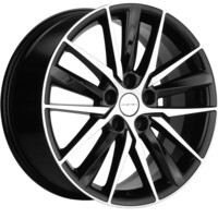 Khomen Wheels KHW1807 (Passat) Black-FP 8x18/5x112 ET48 D57.1