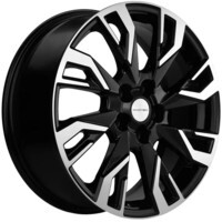 Khomen Wheels KHW1809 (Teana/X-trail) Black-FP