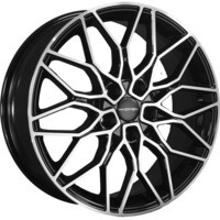 Khomen Wheels KHW1813 (Dongfeng AX7) Black-FP 7x18/5x108 ET43 D65.1