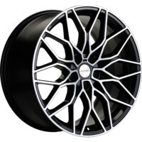 Khomen Wheels KHW1813 (Qashqai) Black-FP 7x18/5x114.3 ET40 D66.1