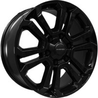 Khomen Wheels KHW1817 (LC Prado) Black 7.5x18/6x139.7 ET25 D106.1