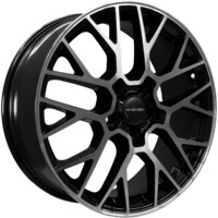 Khomen Wheels KHW1818 (Mazda CX-5/Kia Seltos) Black-FP