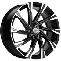 Khomen Wheels KHW1901 (Chery Tiggo 8) Black-FP 7.5x19/5x108 ET47 D60.1